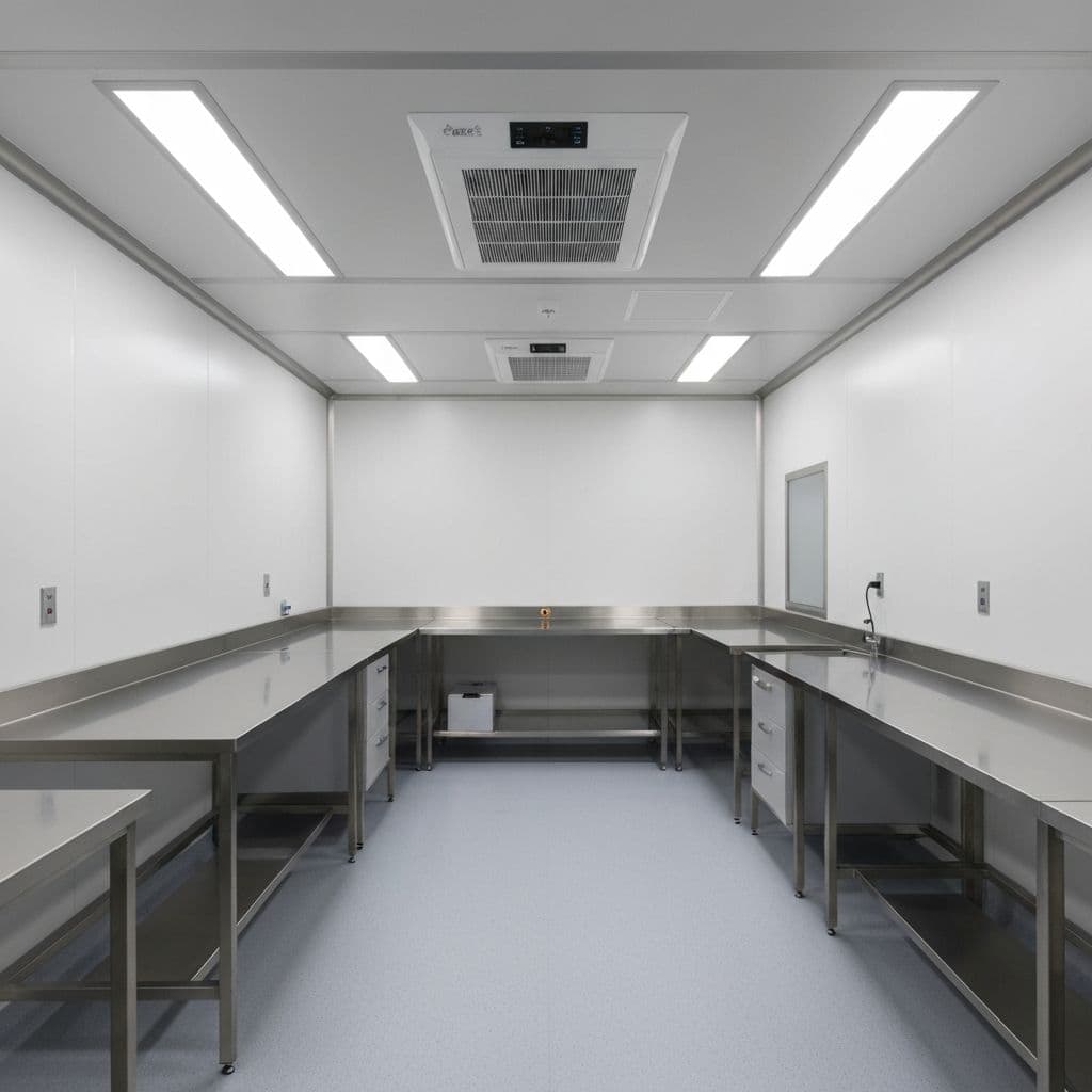 XTENTI - ISO 8 / ISO 7 Capable Cleanroom